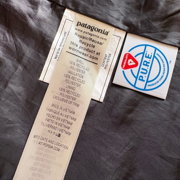 Women’s Size XS Patagonia Black Nano Puff® Vest - PrimaLoft® EUC - Picture 9 of 11